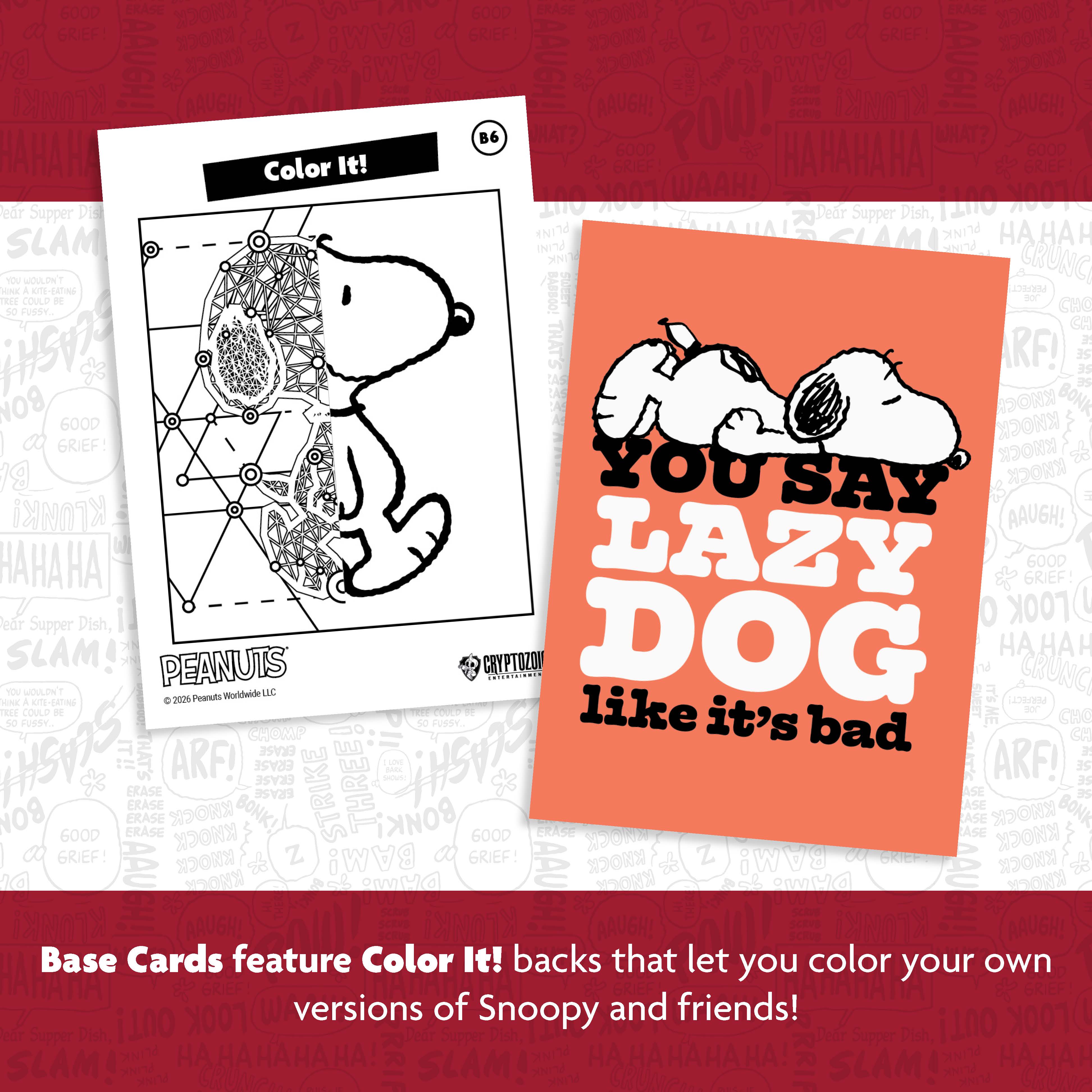snoopyページ Peanuts Playpaks: Many Faces of Snoopy Booster Box