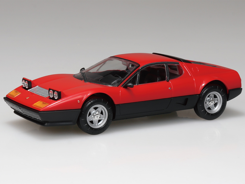 Aoshima Snap Kit No.26-RD Ferrari 512 BB (Red) 1/32 Scale Model Kit