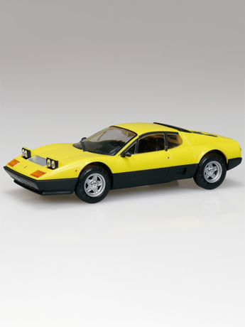 Aoshima Snap Kit No.26-YW Ferrari 512 BB (Yellow) 1/32 Scale Model Kit