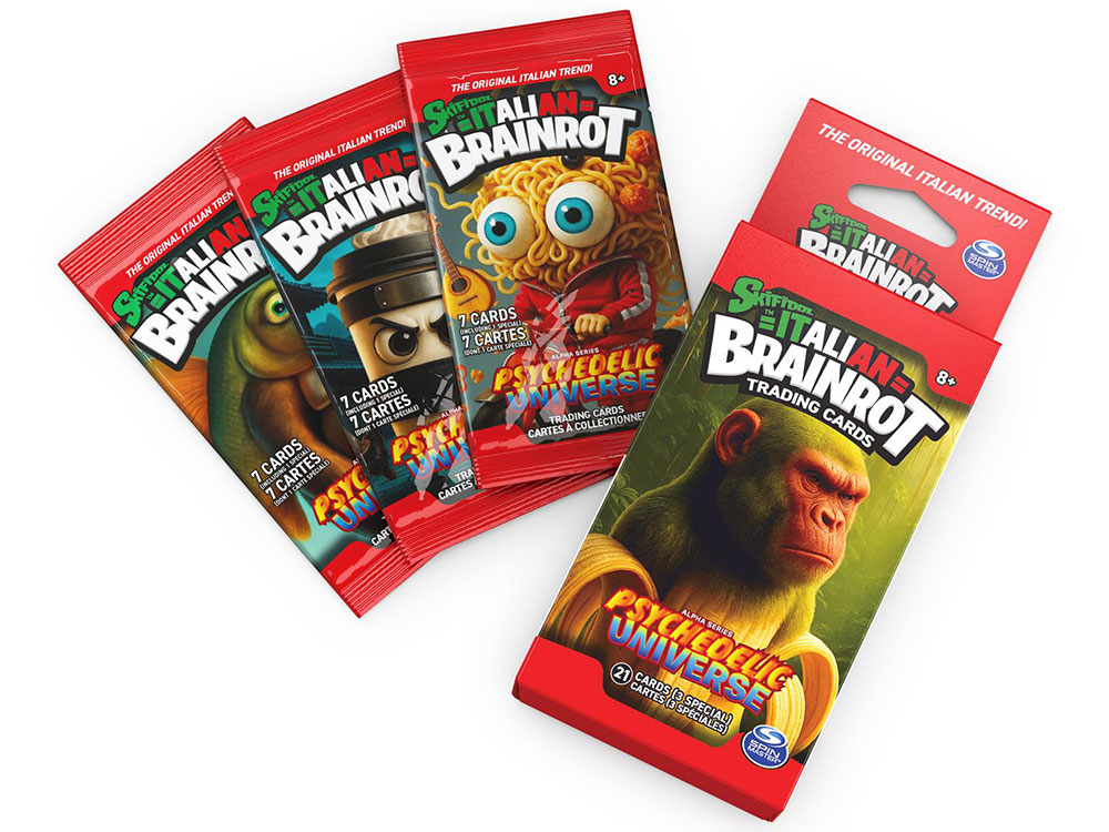 Skifidol Italian Brainrot Trading Card Game Psychedelic Universe 3
