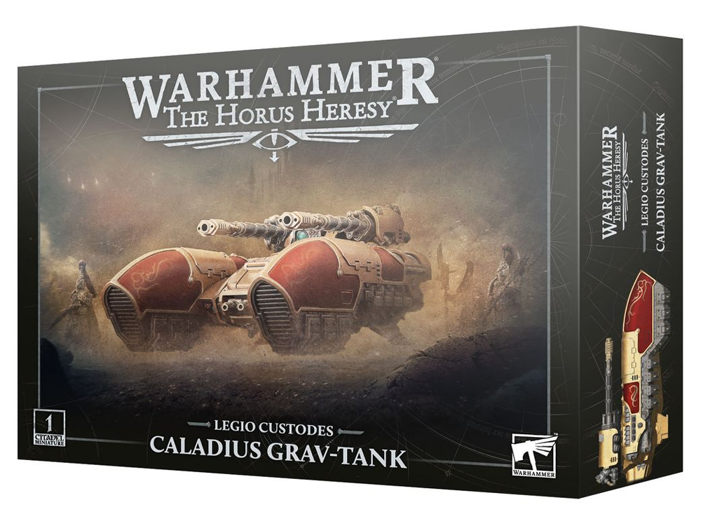 レギオ・カストーデス：カラディウス・グラヴタンク CALADIUS GRAV- Warhammer: The Horus Heresy Legio Custodes Caladius Grav-tank