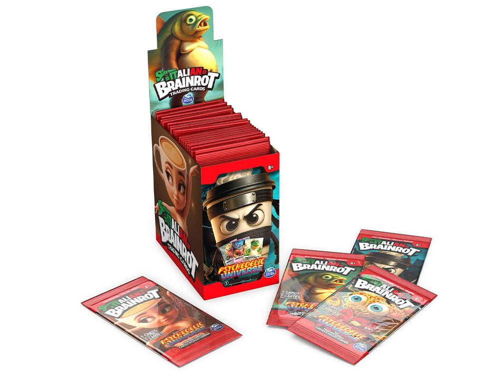 Skifidol Italian Brainrot Trading Card Game Psychedelic Universe