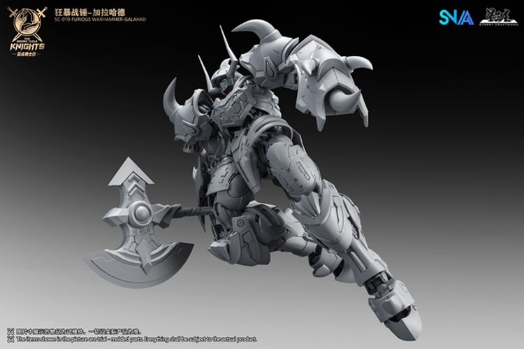 The Round Table Knights SC-010 Furious Warhammer Galahad 1/144