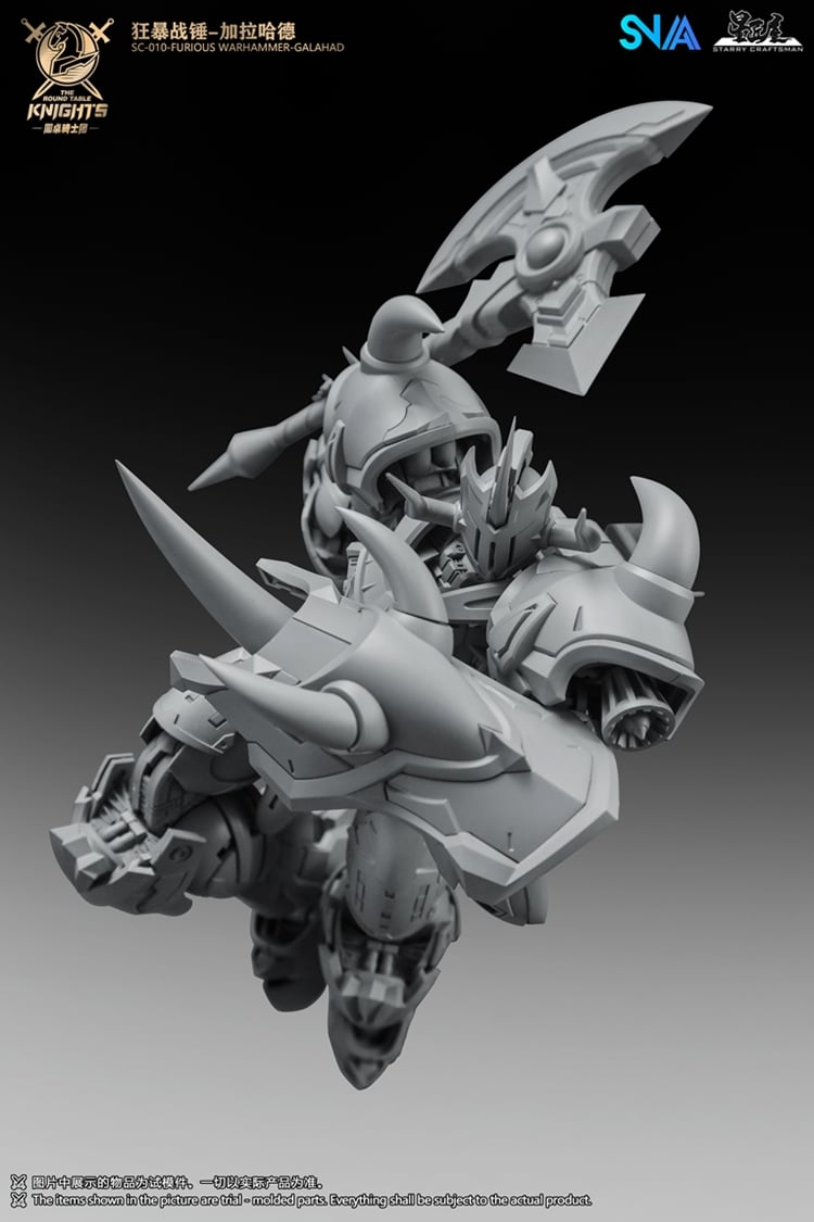 The Round Table Knights SC-010 Furious Warhammer Galahad 1/144
