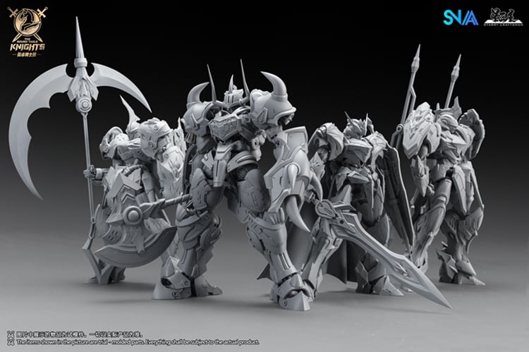 The Round Table Knights SC-010 Furious Warhammer Galahad 1/144
