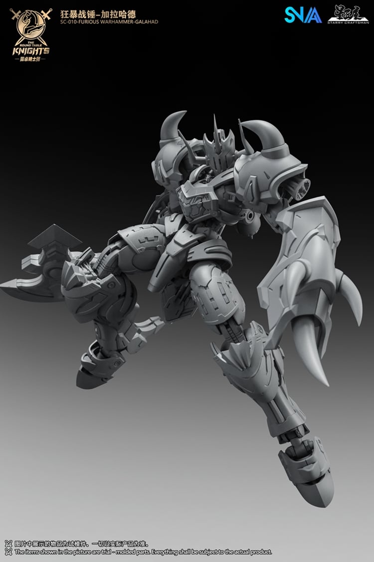 The Round Table Knights SC-010 Furious Warhammer Galahad 1/144