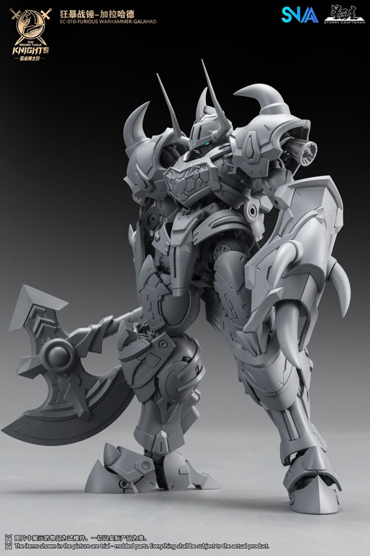 The Round Table Knights SC-010 Furious Warhammer Galahad 1/144