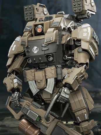 Dark Source APOC Series Cosmic Zenith Fire Support Mech 1/25 Scale