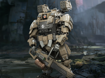 Dark Source APOC Series Cosmic Zenith Fire Support Mech 1/25 Scale