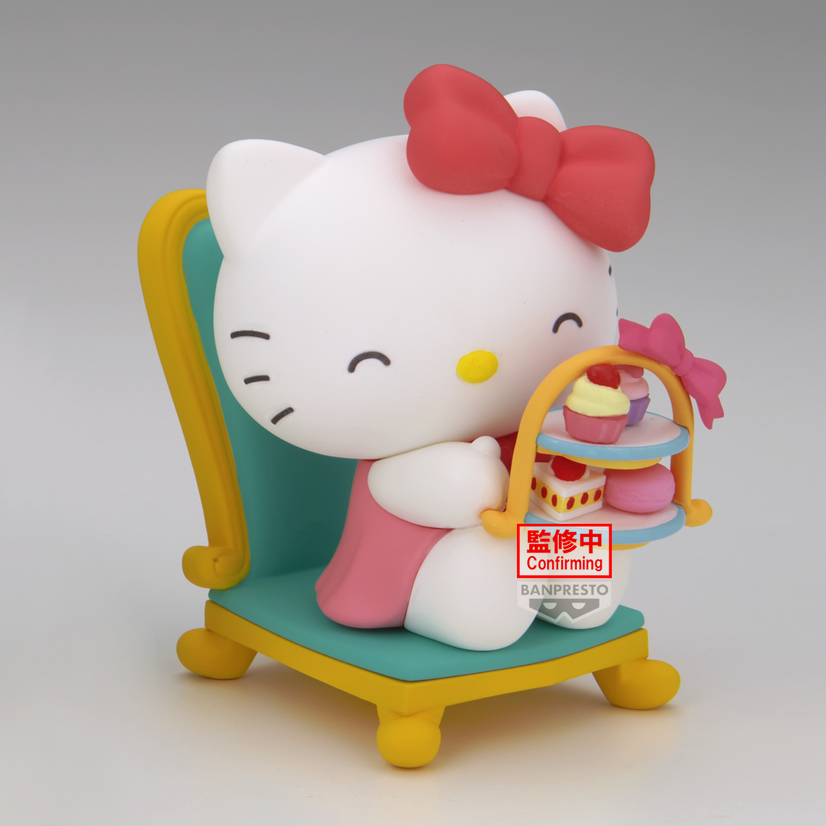 Sanrio Nakayoshi Memories Tea Party Hello Kitty Figure