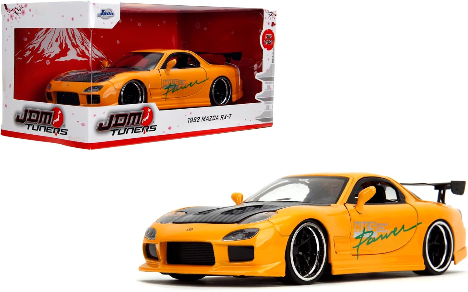 Japan's Domestic Market 1993 Mazda RX-7 1/24 Scale Die-Cast Model
