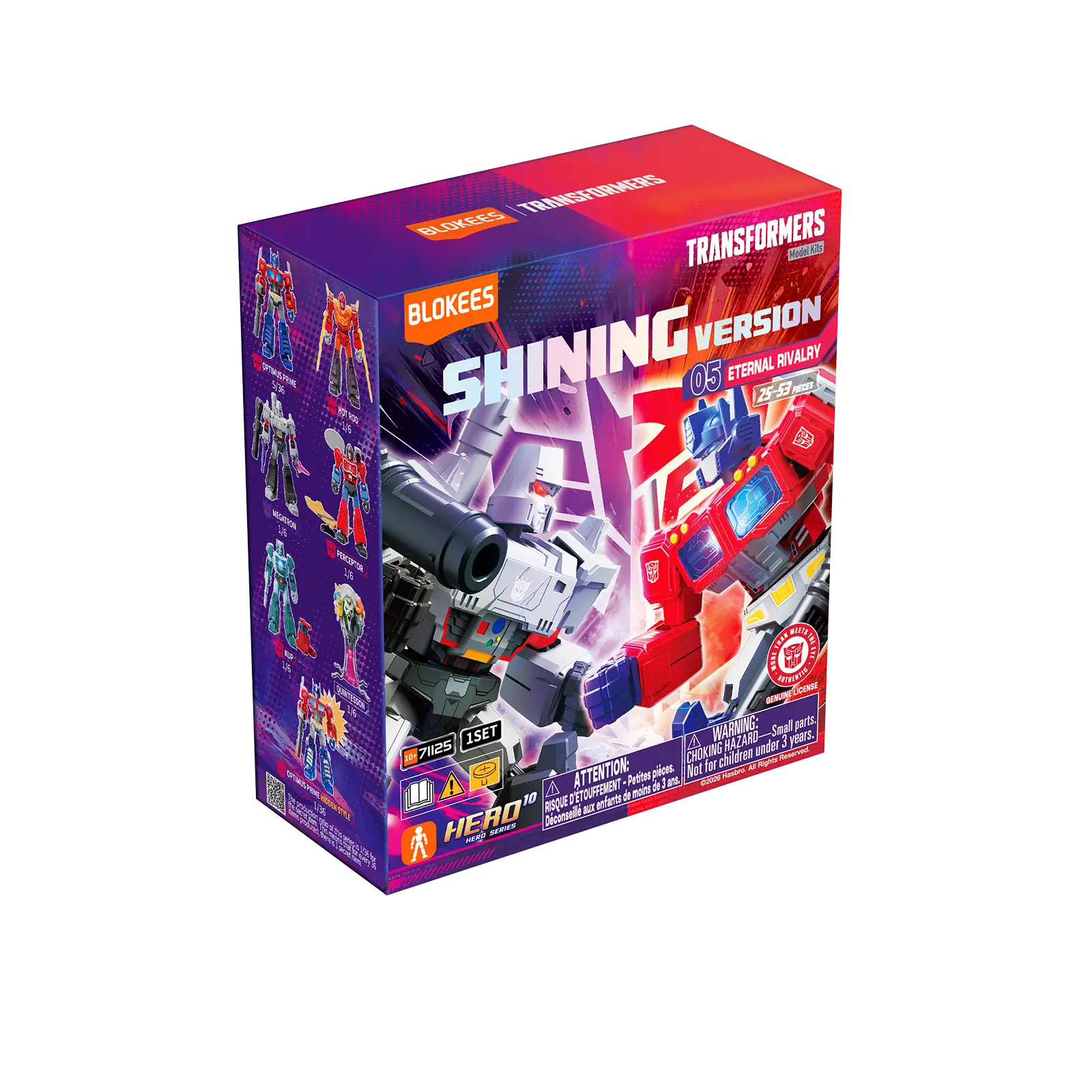 Transformers Shining Version Vol.5 Eternal Rivalry Box of 6 Random Model Kits Gallery Image 12
