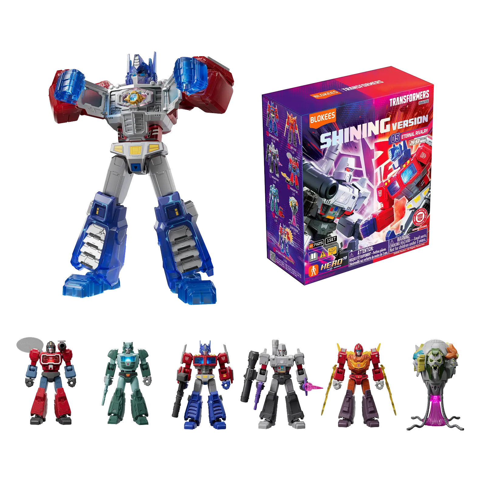 Transformers Shining Version Vol.5 Eternal Rivalry Box of 6 Random Model Kits Gallery Image 3