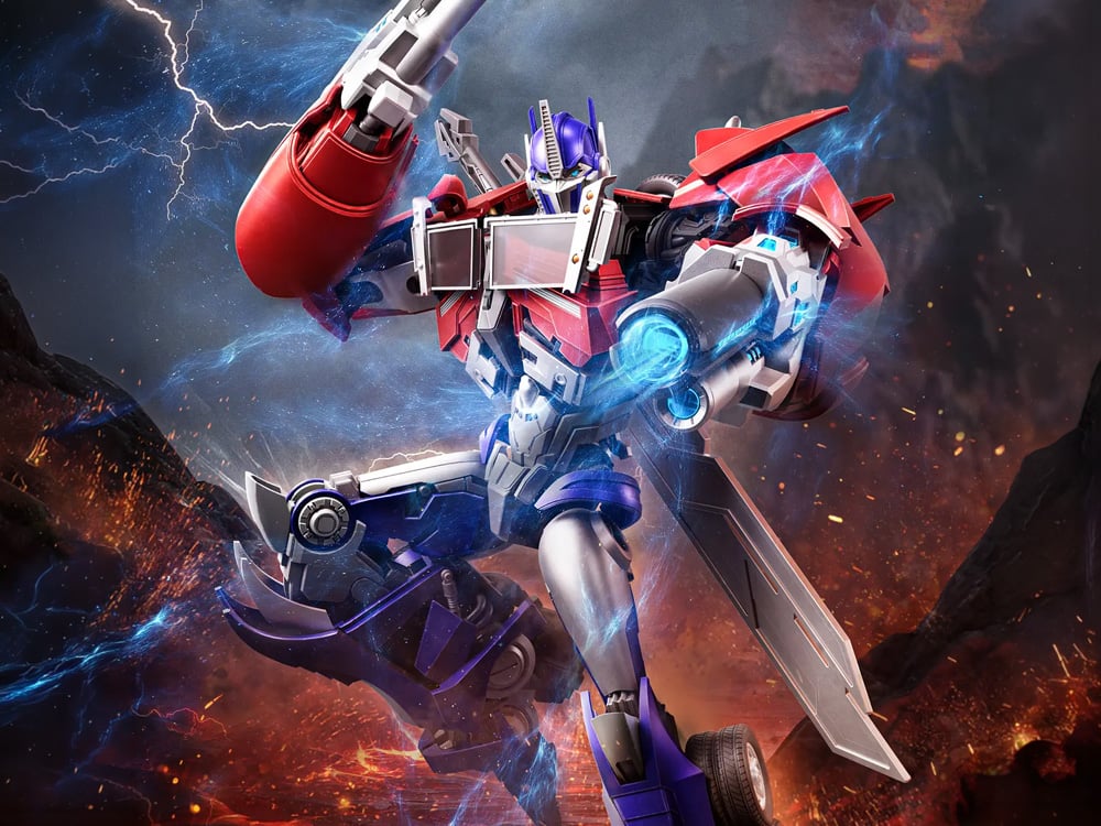Transformers: Prime Action Edition 06 Optimus Prime Model Kit Gallery Image 1