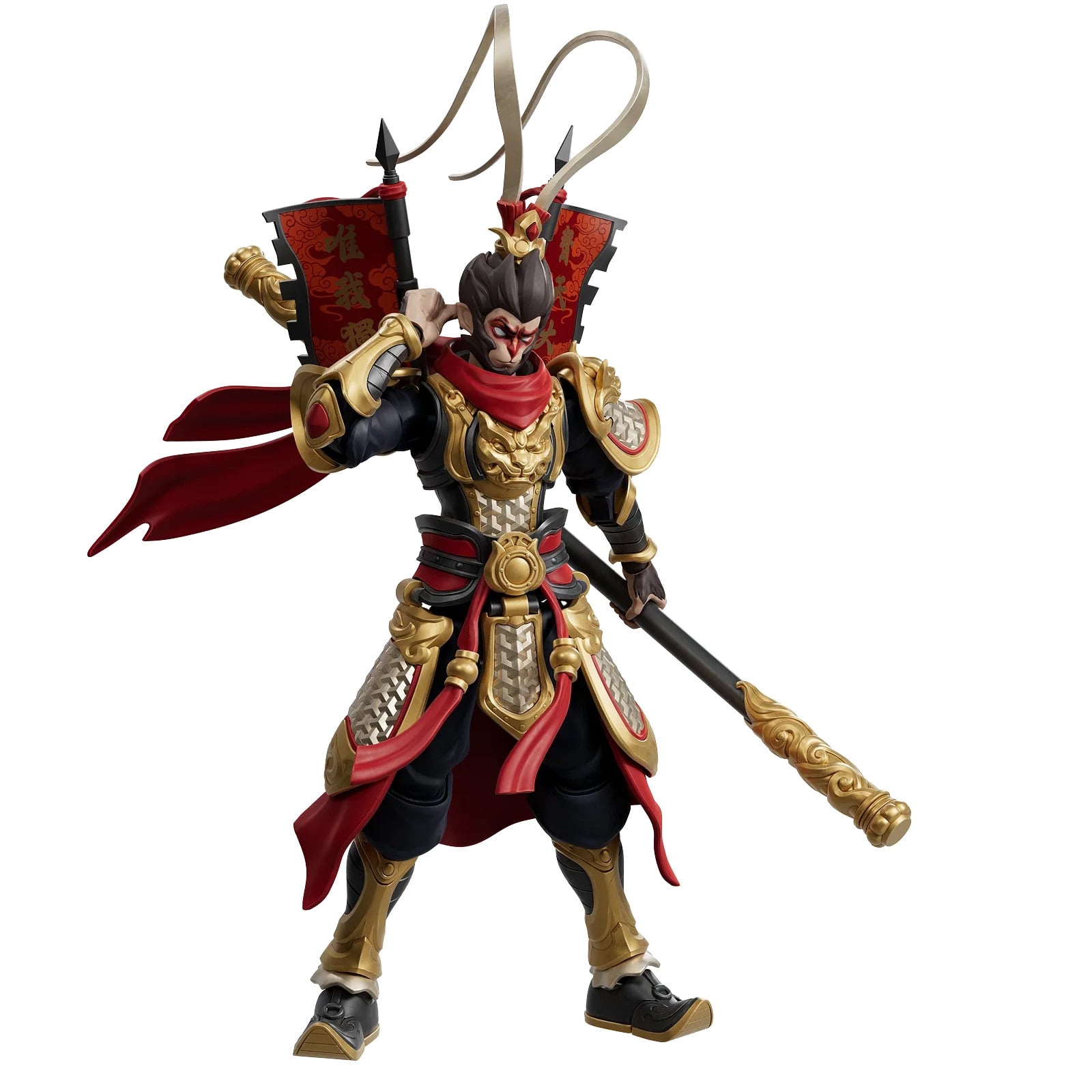 Journey to the West Herospire Champion Class CC01 Sun Wukong (Mythical Aspect Ver.) Model Kit Gallery Image 9
