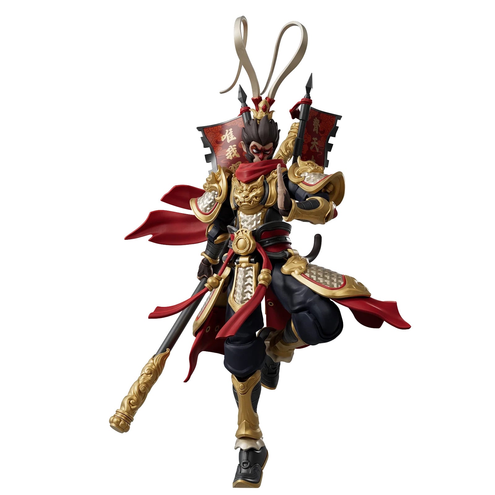 Journey to the West Herospire Champion Class CC01 Sun Wukong (Mythical Aspect Ver.) Model Kit Gallery Image 11