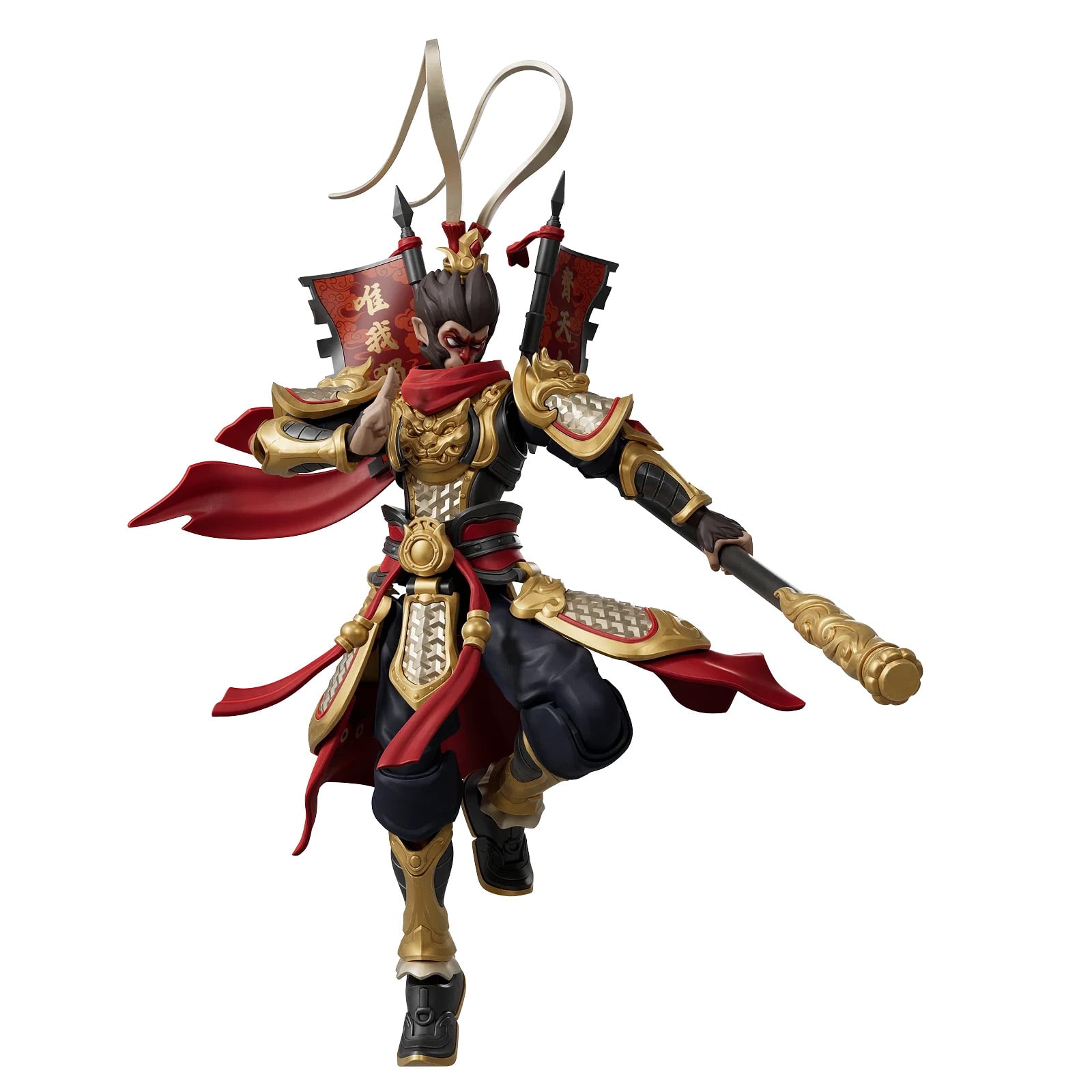 Journey to the West Herospire Champion Class CC01 Sun Wukong (Mythical Aspect Ver.) Model Kit Gallery Image 8