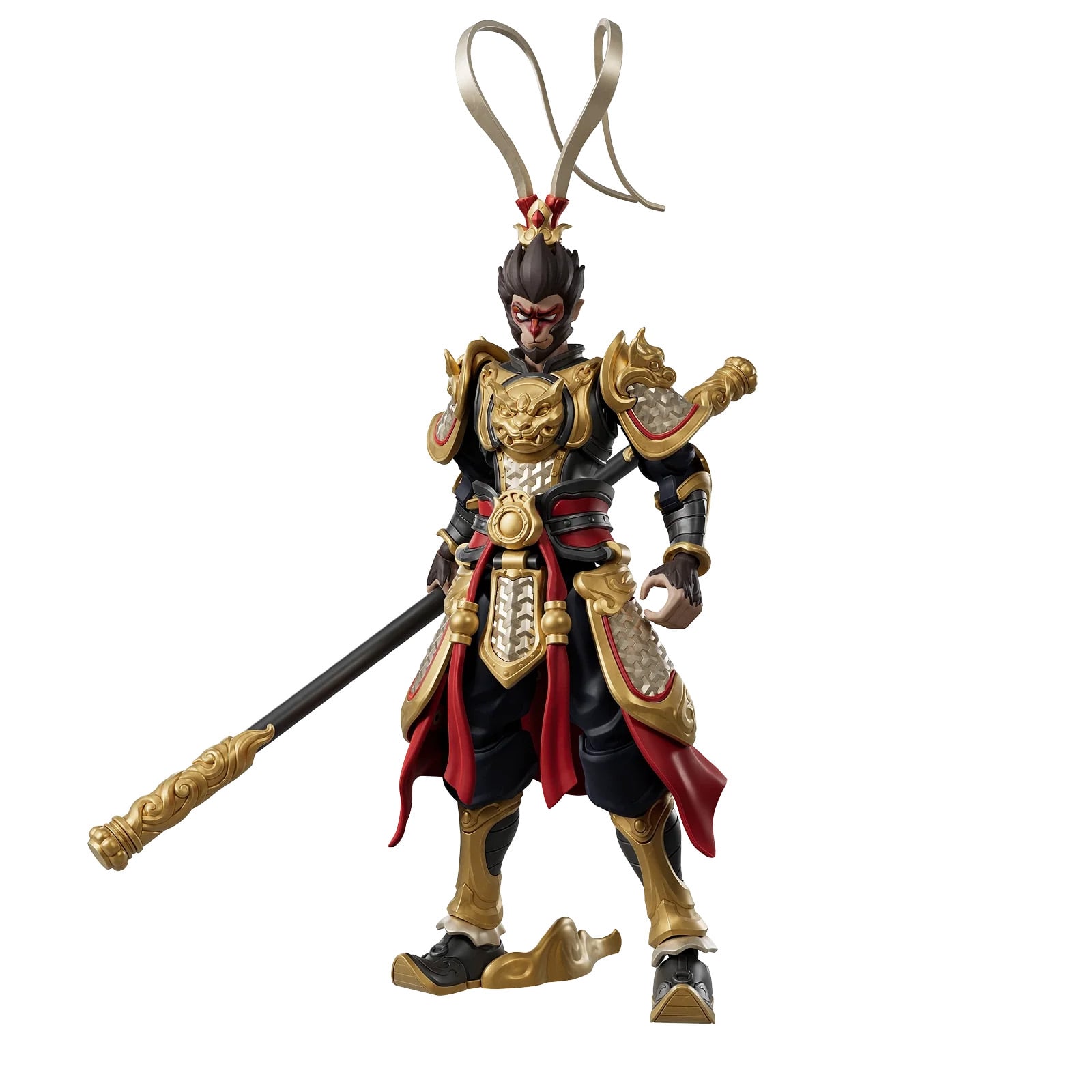 Journey to the West Herospire Champion Class CC01 Sun Wukong (Mythical Aspect Ver.) Model Kit Gallery Image 12