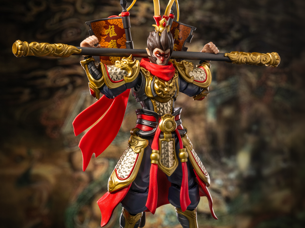 Journey to the West Herospire Champion Class CC01 Sun Wukong (Mythical Aspect Ver.) Model Kit Gallery Image 1