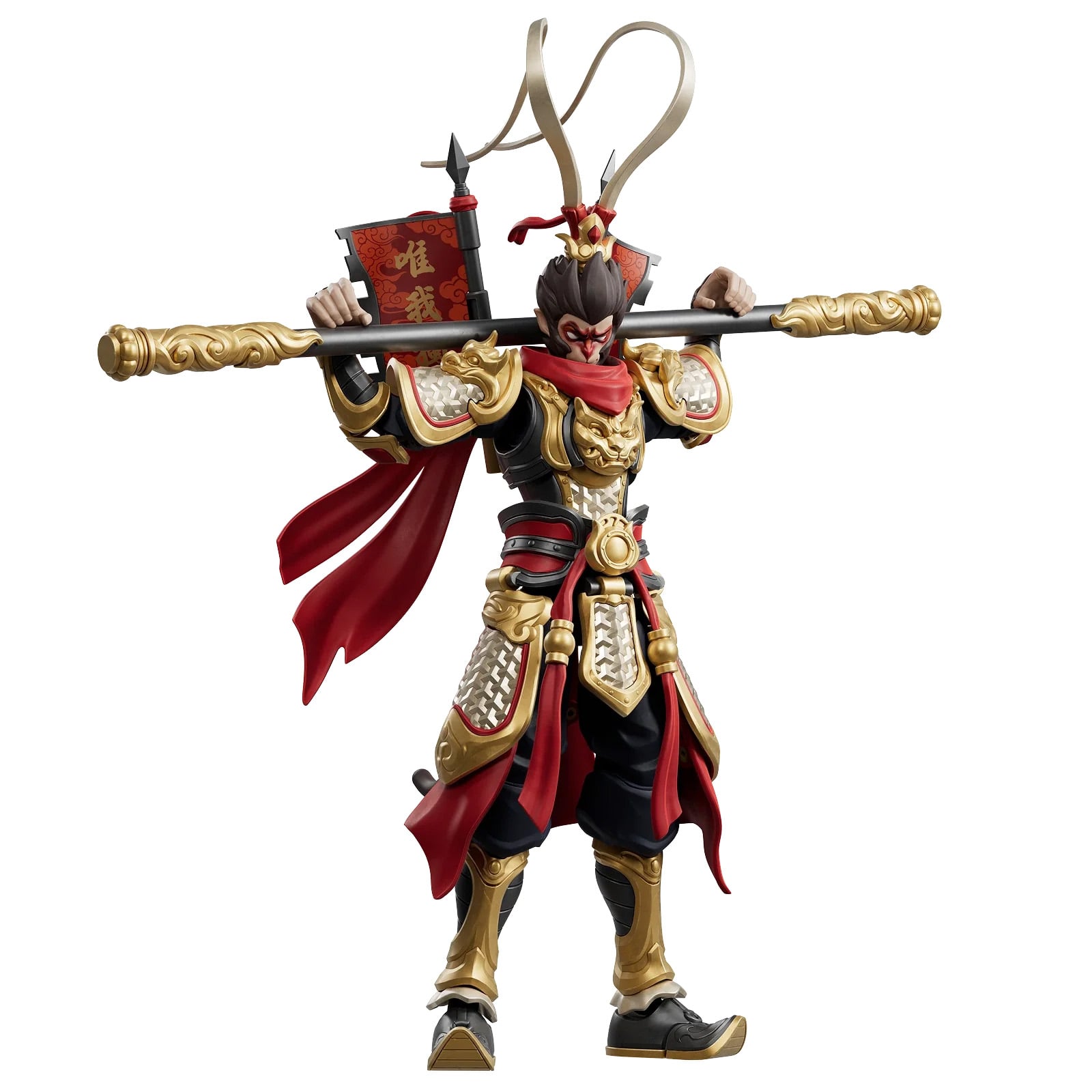 Journey to the West Herospire Champion Class CC01 Sun Wukong (Mythical Aspect Ver.) Model Kit Gallery Image 7