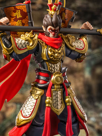 Journey to the West Herospire Champion Class CC01 Sun Wukong (Mythical Aspect Ver.) Model Kit Gallery Image 2