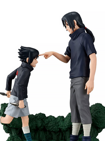 Naruto: Shippuden Memorable Saga Sasuke Uchiha & Itachi Uchiha Figure Gallery Image 2