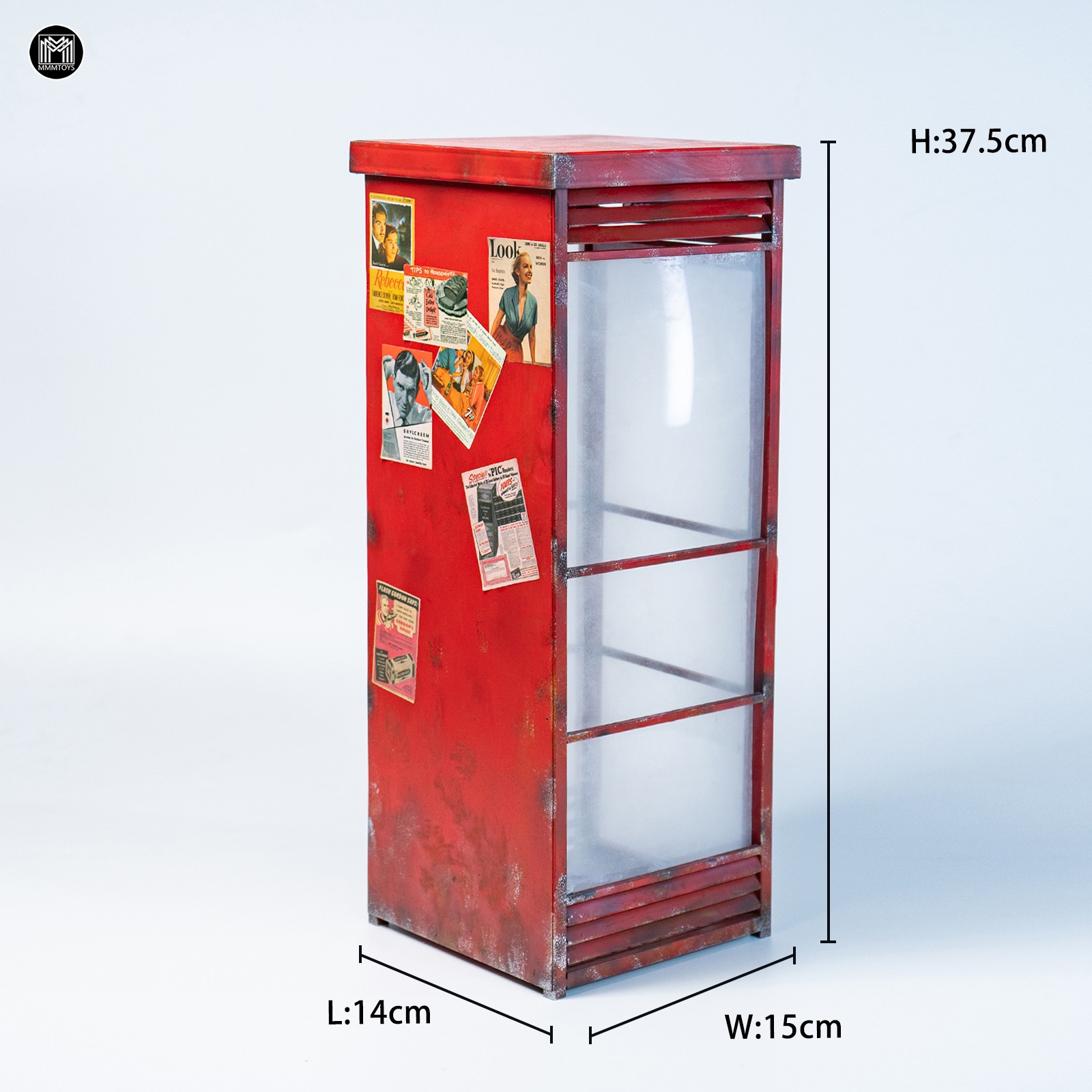 Telephone Booth 1/6 Scale Diorama Gallery Image 10