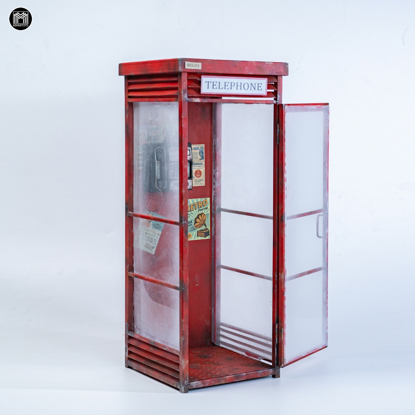 Telephone Booth 1/6 Scale Diorama Gallery Image 5