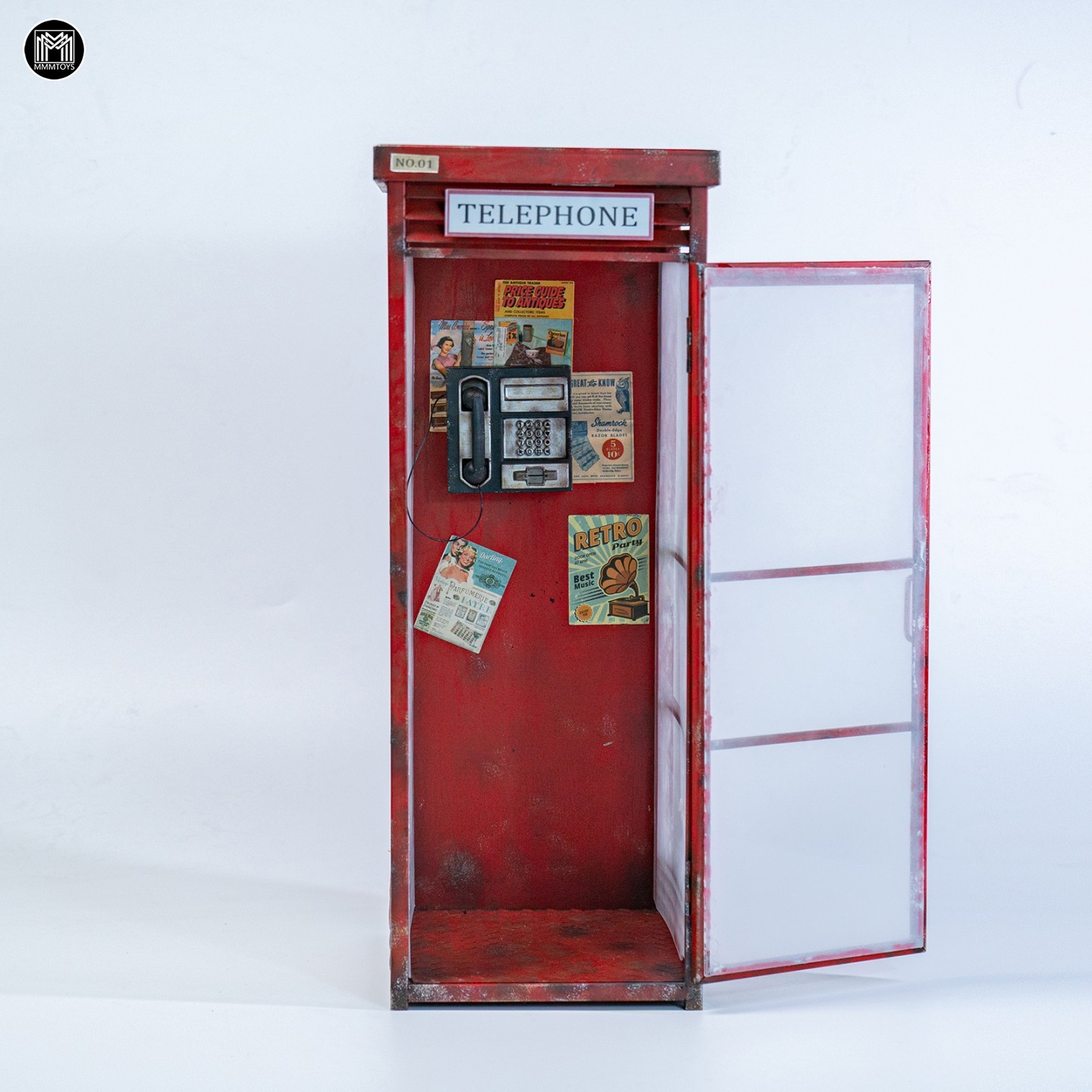 Telephone Booth 1/6 Scale Diorama Gallery Image 7