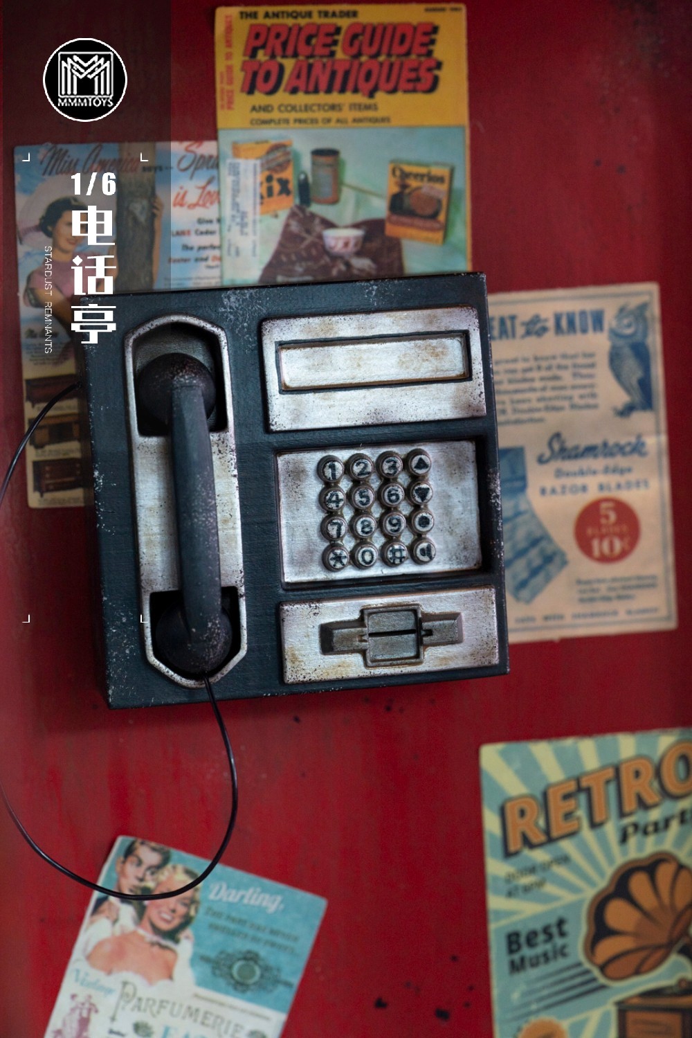 Telephone Booth 1/6 Scale Diorama Gallery Image 13