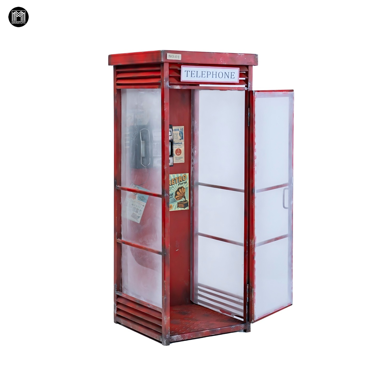 Telephone Booth 1/6 Scale Diorama Gallery Image 6