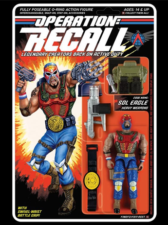 Operation: Recall Wave 2 Sol Eagle Action Figure Gallery Image 2