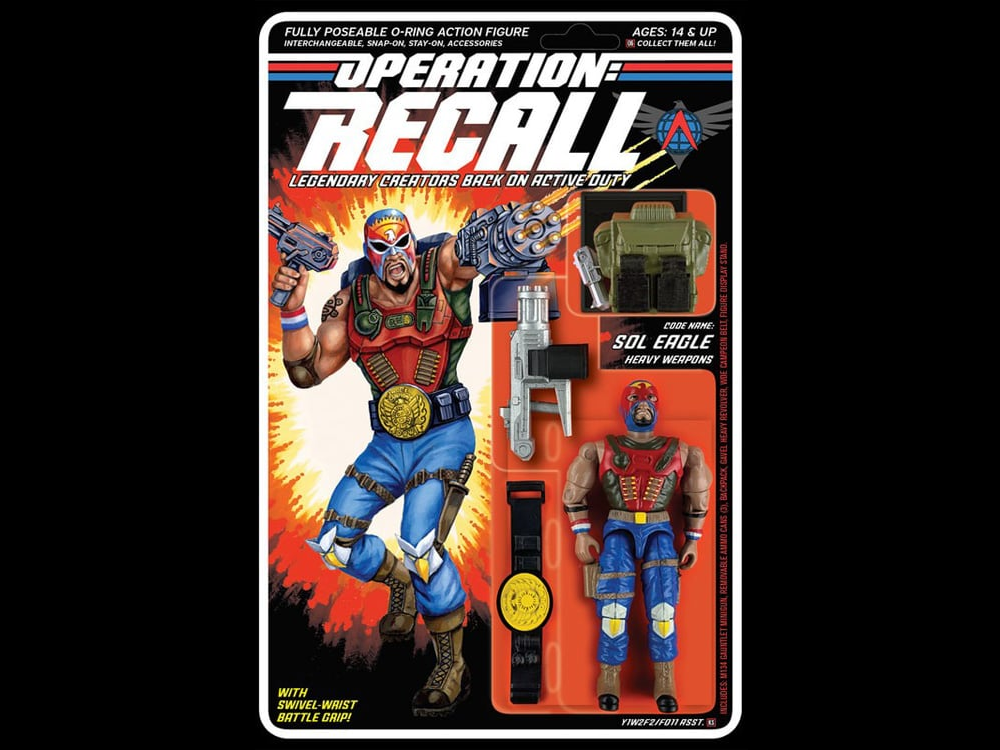 Operation: Recall Wave 2 Sol Eagle Action Figure Gallery Image 1