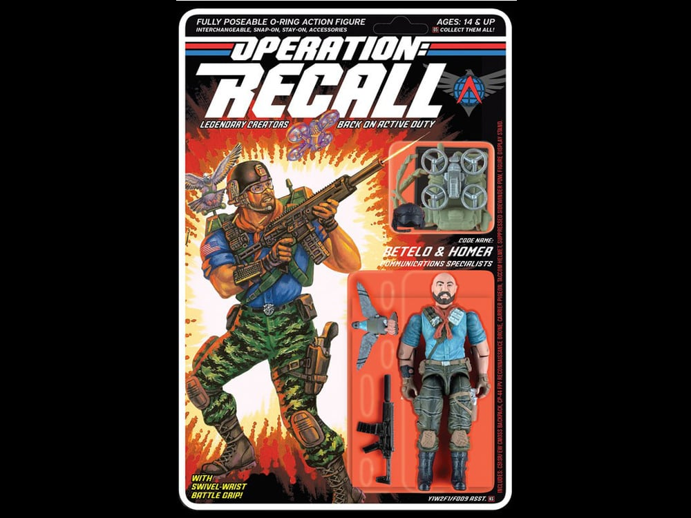 Operation: Recall Wave 2 Retelo & Homer Action Figure Gallery Image 1