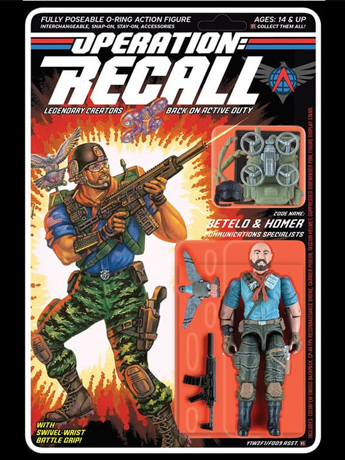Operation: Recall Wave 2 Retelo & Homer Action Figure Gallery Image 2