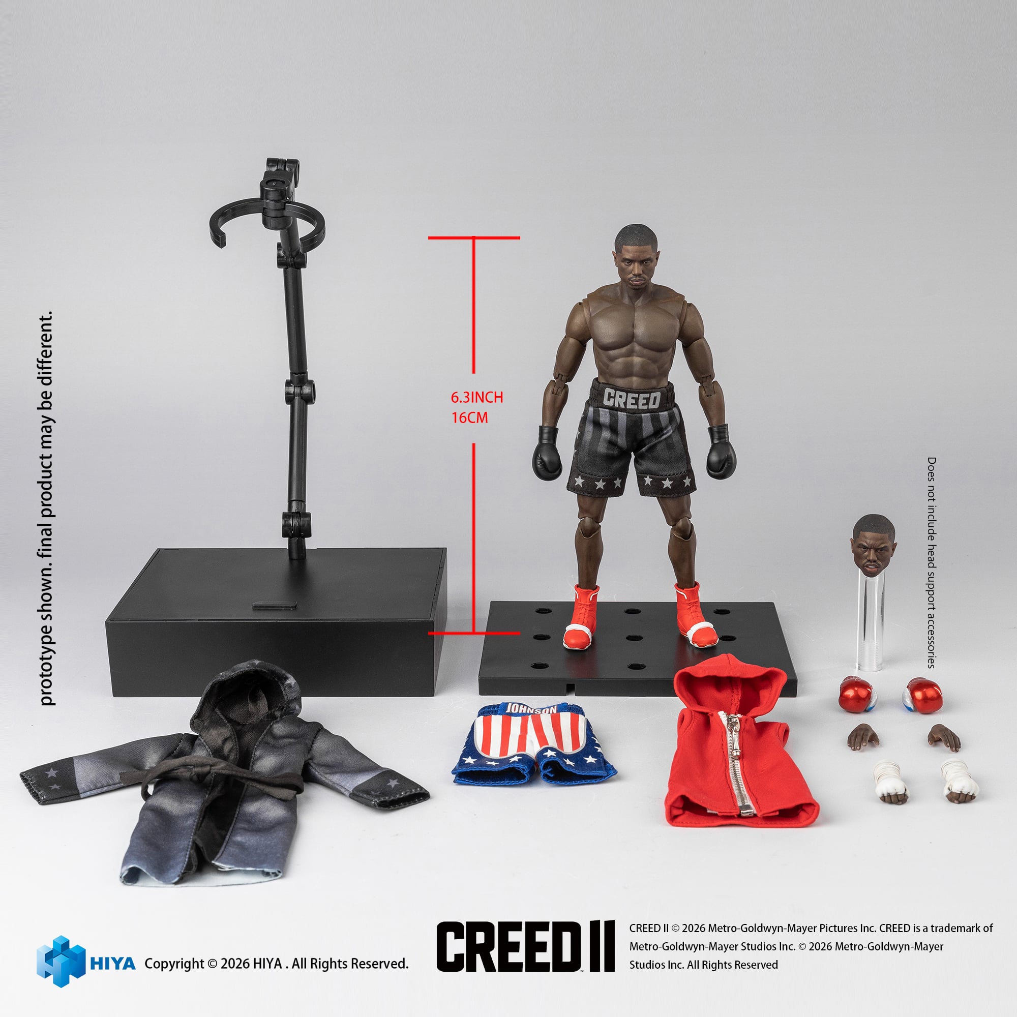 Creed II Exquisite Super Series Adonis Creed 1/12 Scale Action Figure Gallery Image 11