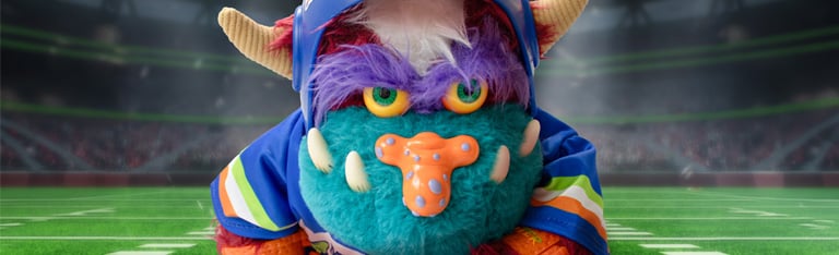Image of My Pet Monster My Football Monster SDCC 2026 Exclusive Limited Edition Plush