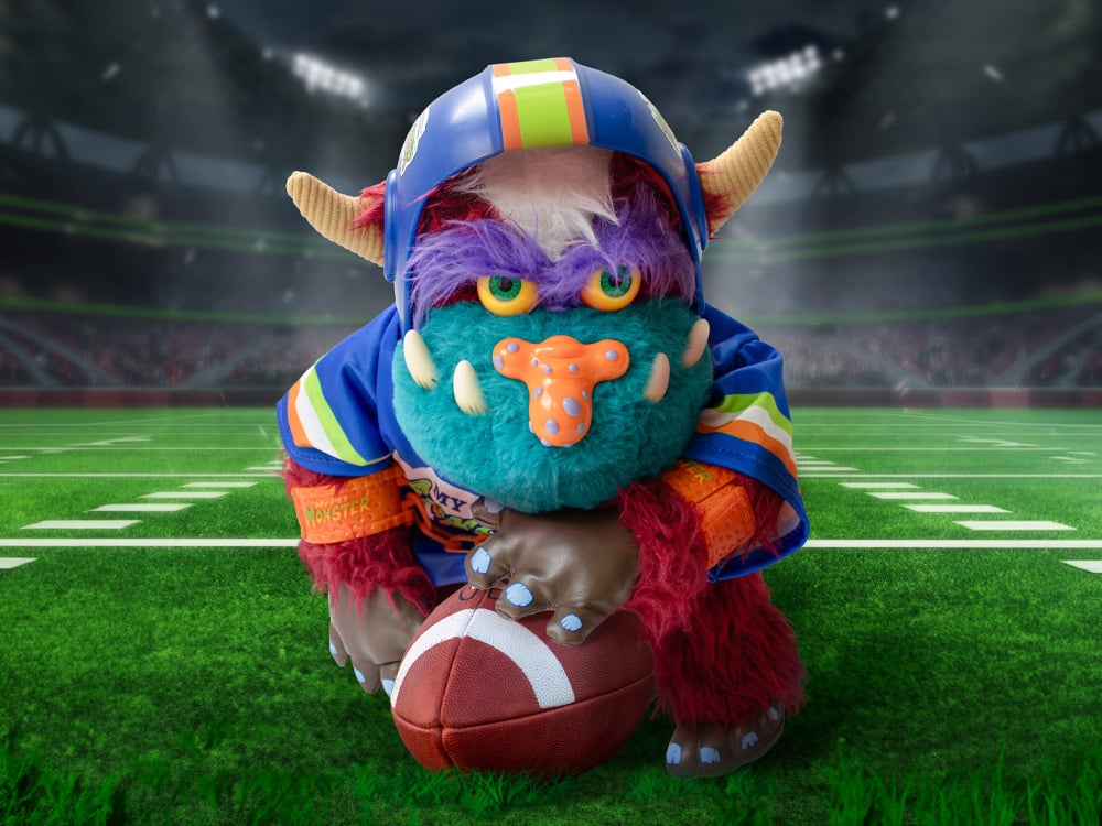 My Pet Monster My Football Monster SDCC 2026 Exclusive Limited Edition Plush Gallery Image 1