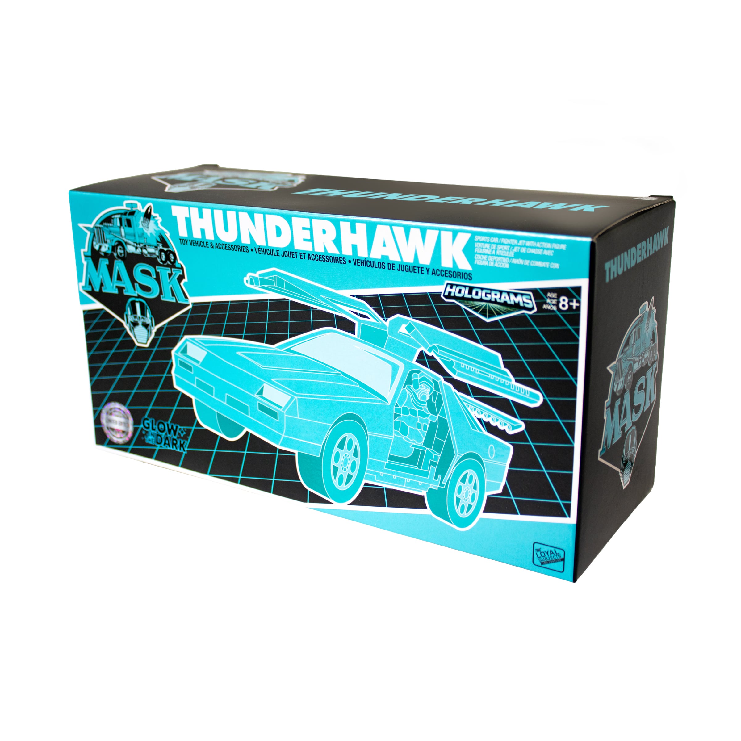 M.A.S.K. Thunderhawk with Matt Trakker (Hologram Edition) SDCC 2026 Exclusive Vehicle & Action Figure Set Gallery Image 10