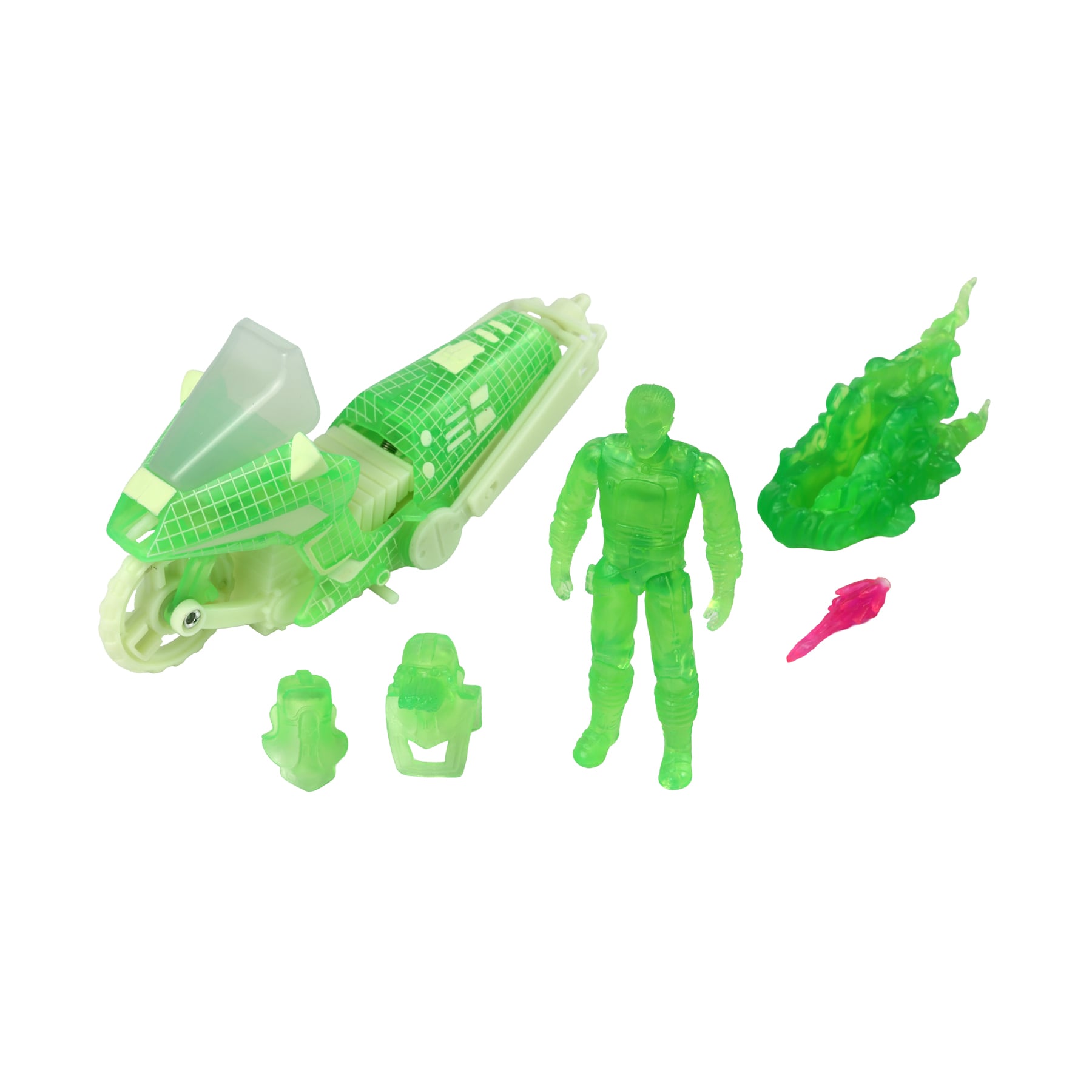 M.A.S.K. Condor with Brad Turner (Hologram Edition) SDCC 2026 Exclusive Vehicle & Action Figure Set Gallery Image 10