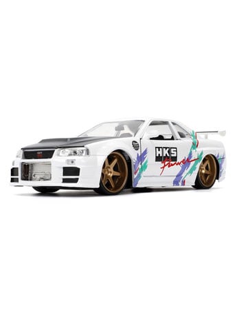Japan's Domestic Market 2002 Nissan Skyline GT-R (R34) 1/24 Scale