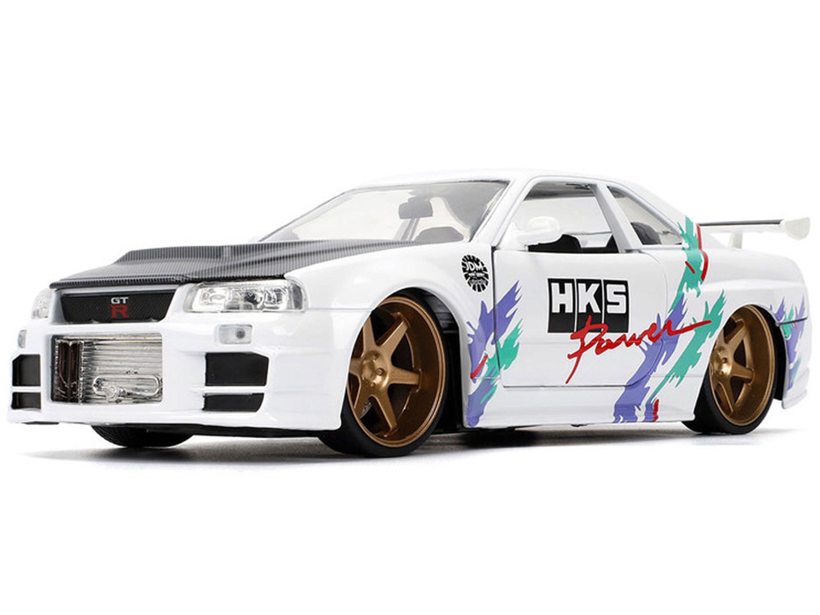 Japan's Domestic Market 2002 Nissan Skyline GT-R (R34) 1/24 Scale
