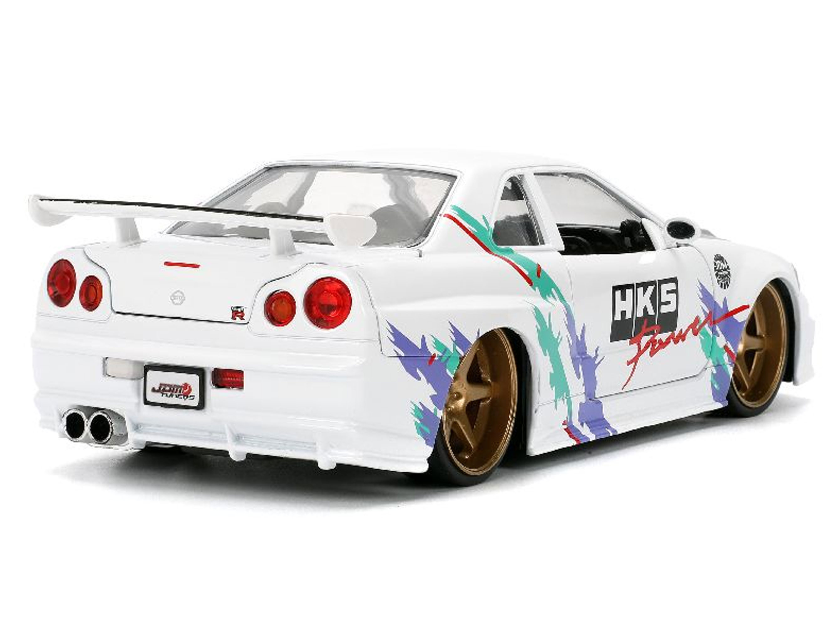 Japan's Domestic Market 2002 Nissan Skyline GT-R (R34) 1/24 Scale
