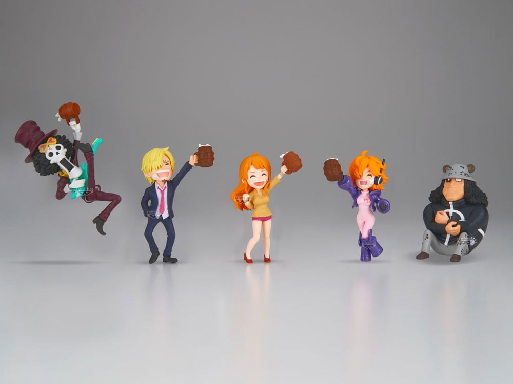 One Piece World Collectable Figure Banquet 3 Box of 12 Random Figures