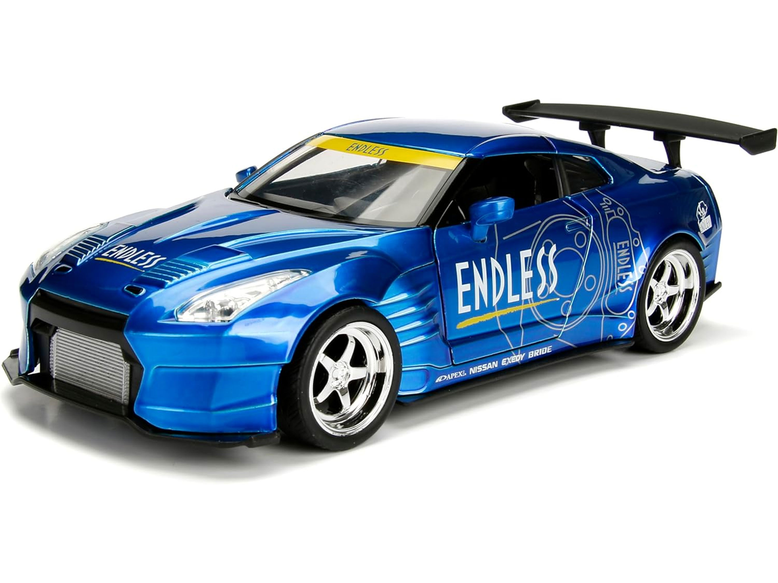 Japan's Domestic Market 2009 Nissan GT-R (R35) Ben Sopra 1/24 Scale Die-Cast Model Gallery Image 7