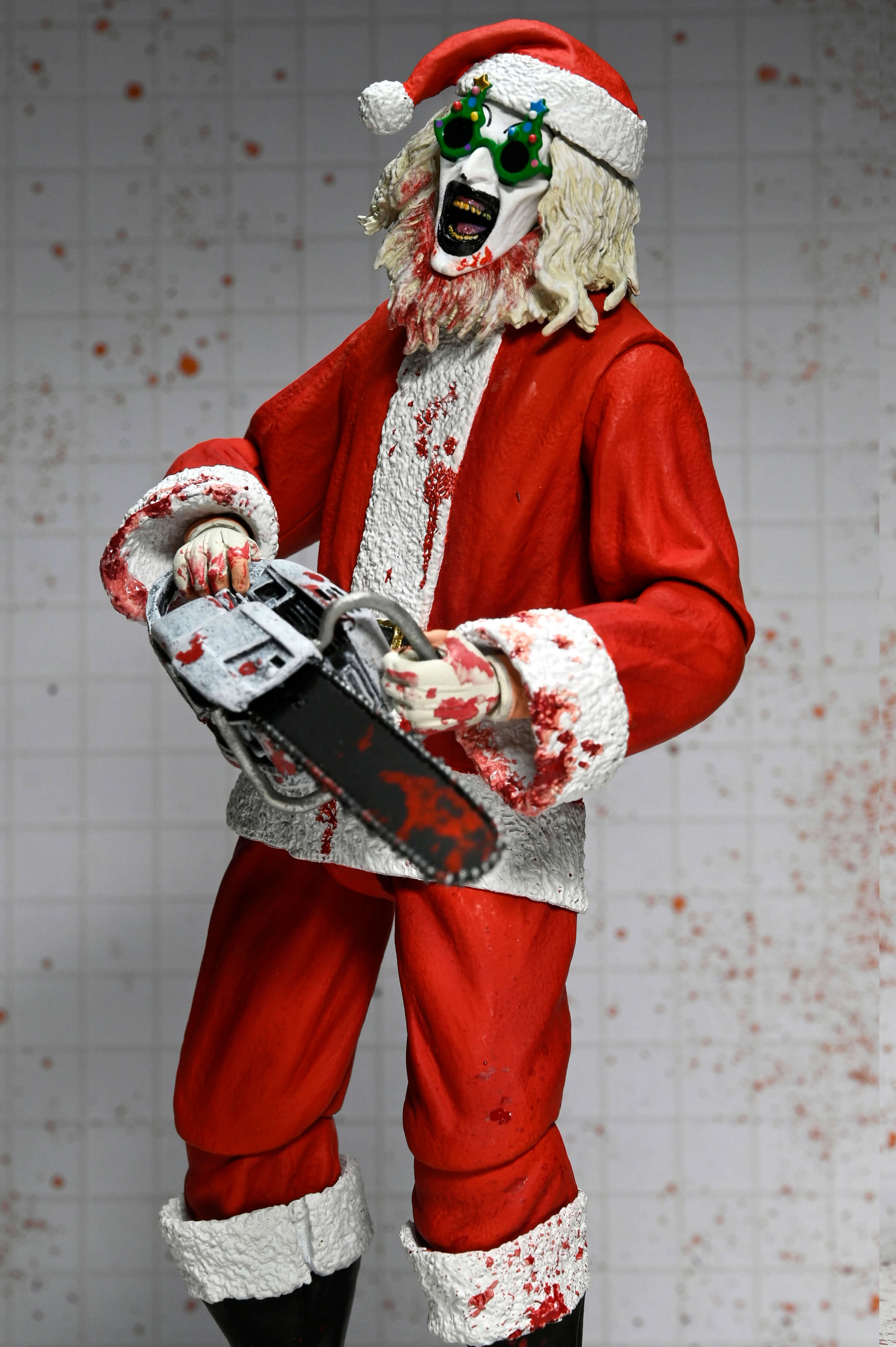Terrifier 3 Ultimate Art the Clown (Bloody Santa Suit) Action Figure Gallery Image 14