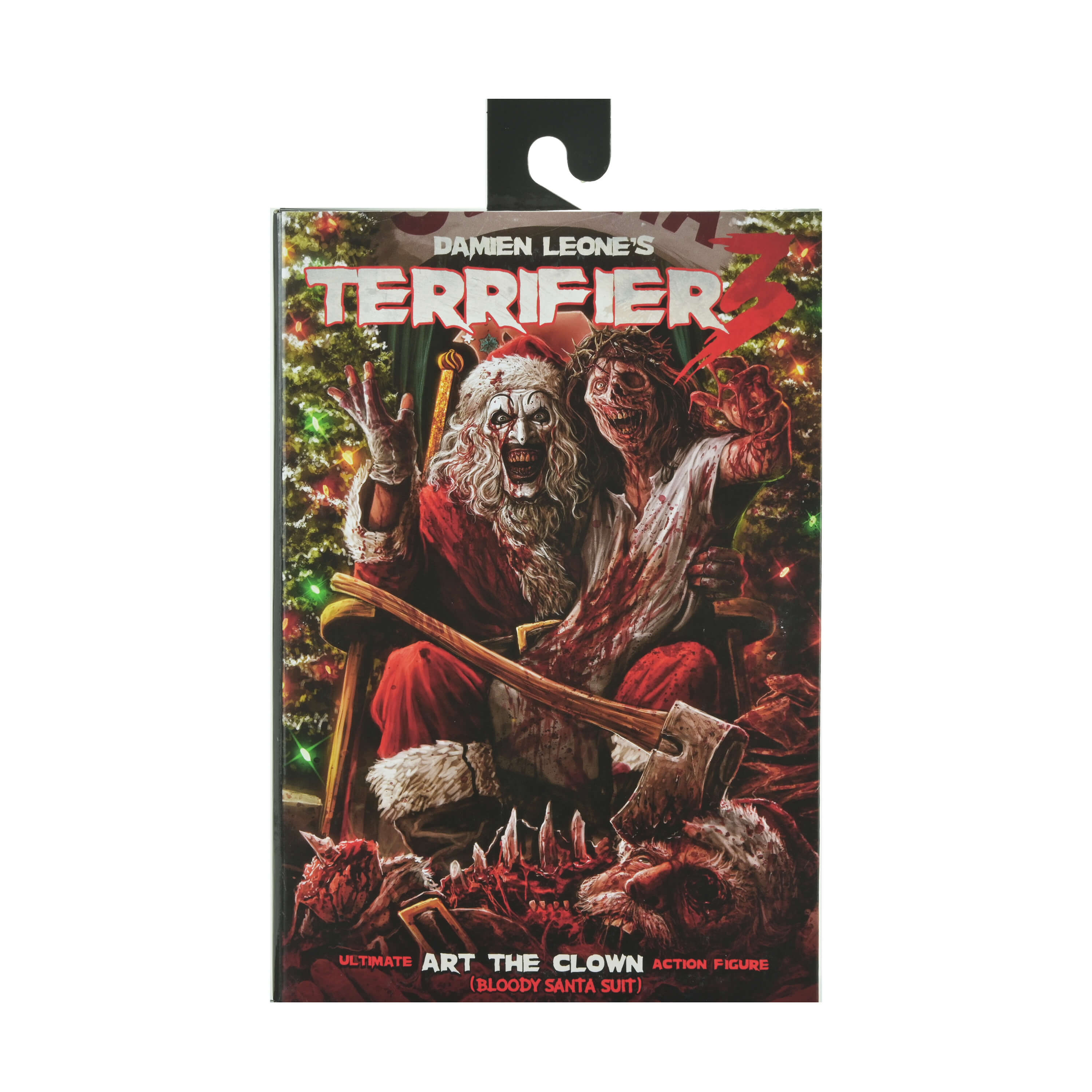 Terrifier 3 Ultimate Art the Clown (Bloody Santa Suit) Action Figure Gallery Image 19