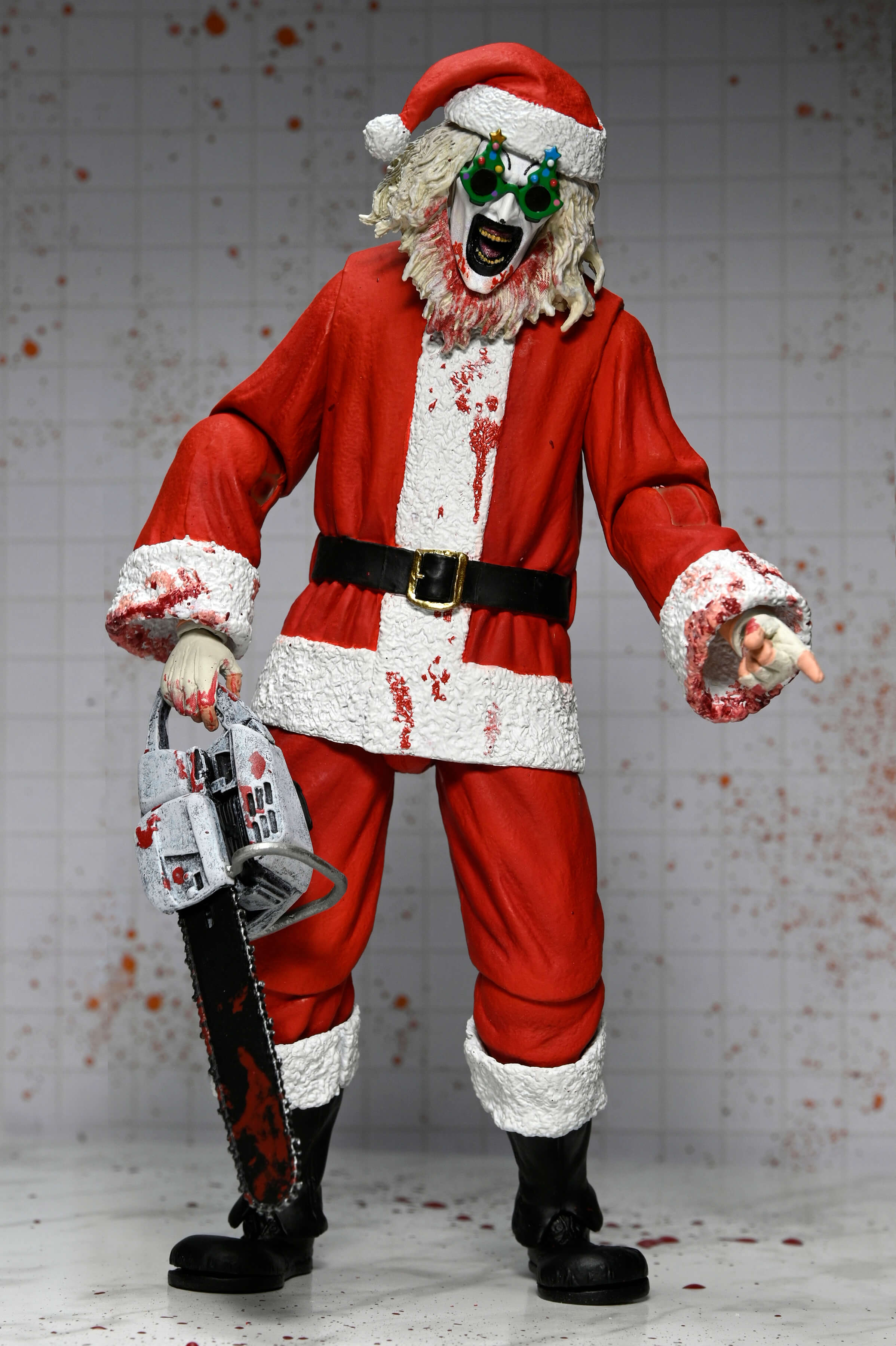 Terrifier 3 Ultimate Art the Clown (Bloody Santa Suit) Action Figure Gallery Image 13