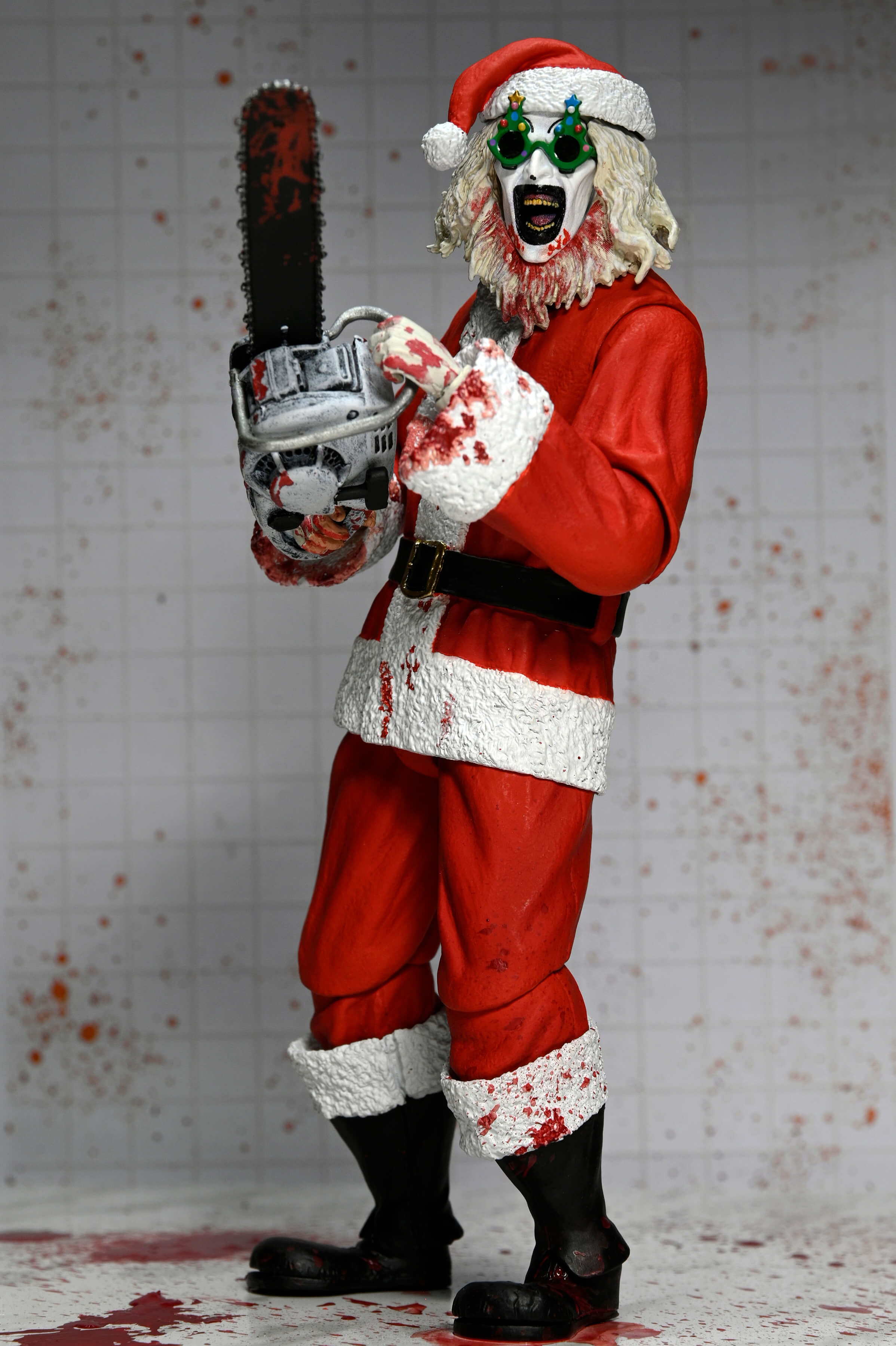 Terrifier 3 Ultimate Art the Clown (Bloody Santa Suit) Action Figure Gallery Image 12