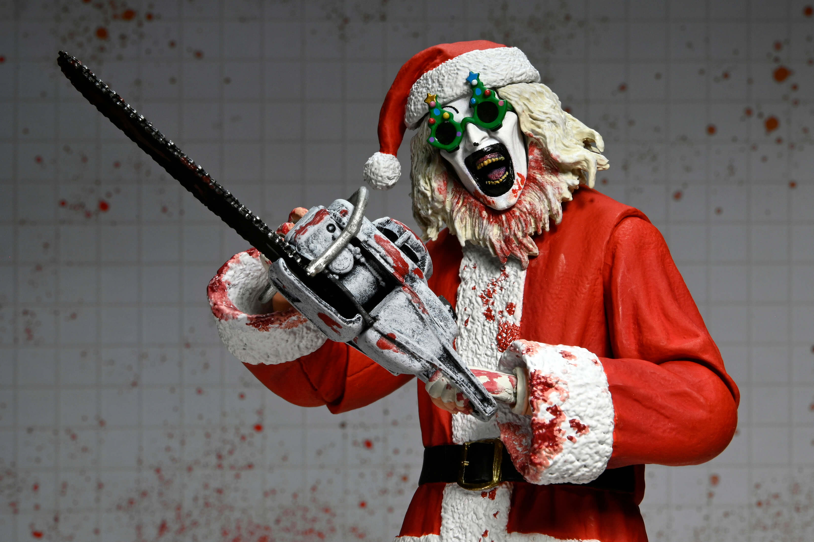 Terrifier 3 Ultimate Art the Clown (Bloody Santa Suit) Action Figure Gallery Image 16